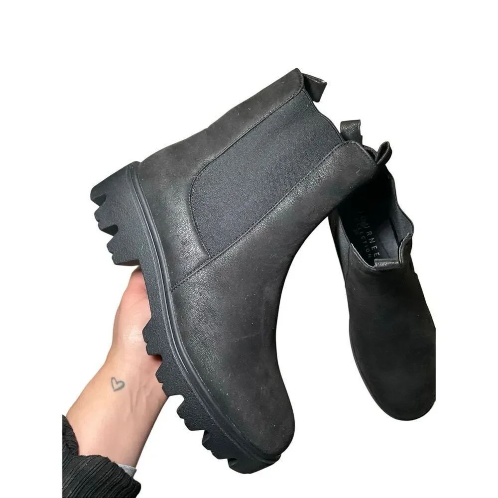 Journee Collection | Ivette Chelsea Lug Sole Booties